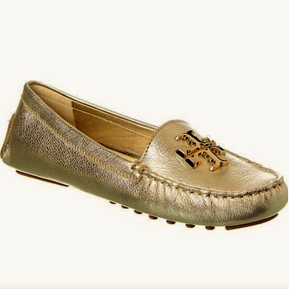 Tory Burch Lowell 2 Tumbled Leather Driving Loafer